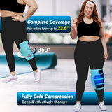 Genou Comfytemp, gel uniformément distribué pour une thérapie froide homogène