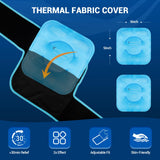 Comfytemp genou sangles-reglables: ajustement sûr et confortable sur le genou.