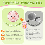 Comfytemp glaces enfant panda: apaisement rapide pour piqûres ou fièvre légère.