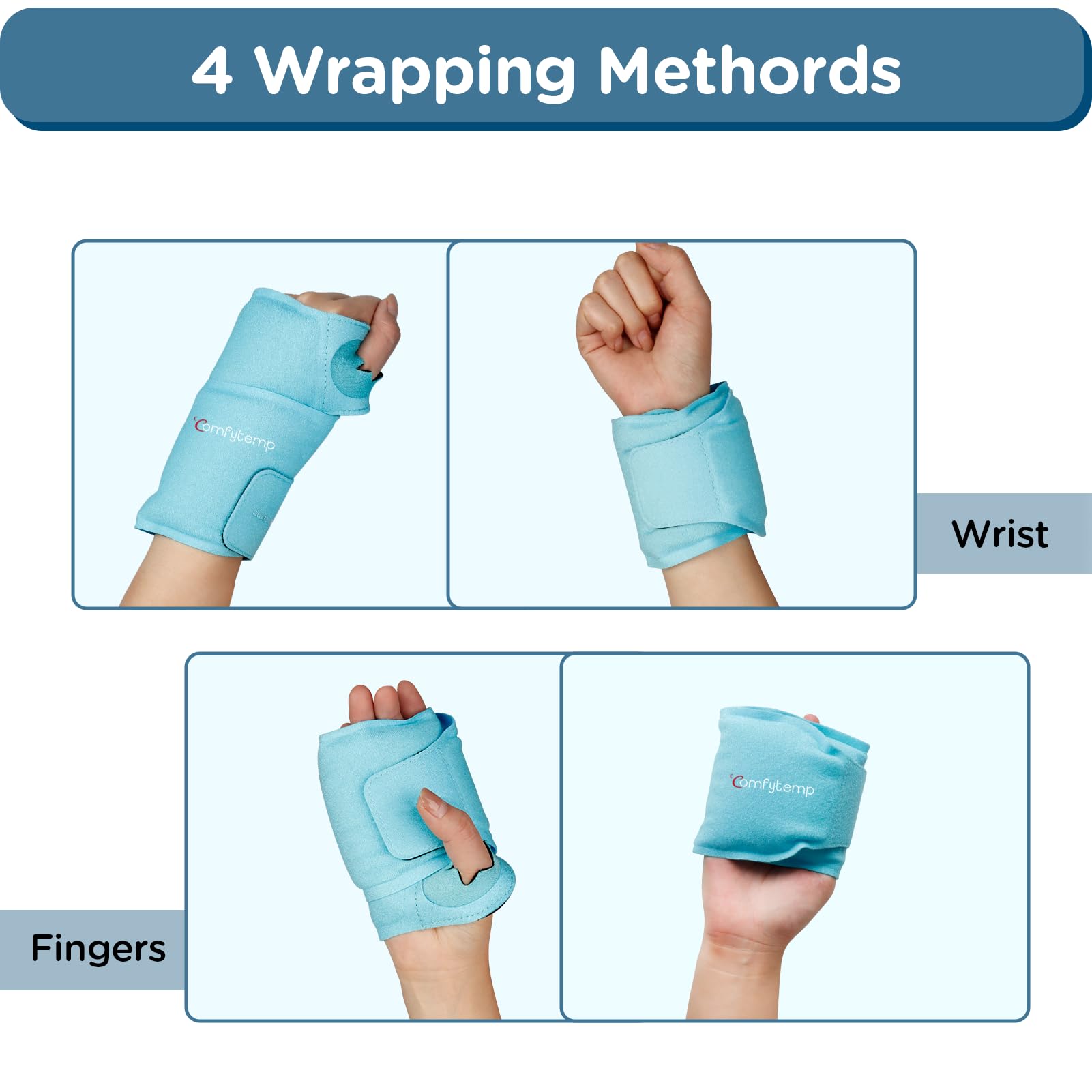 Comfytemp-glace-wrap-polyvalent-corps convient pour bras, cou et autres zones.