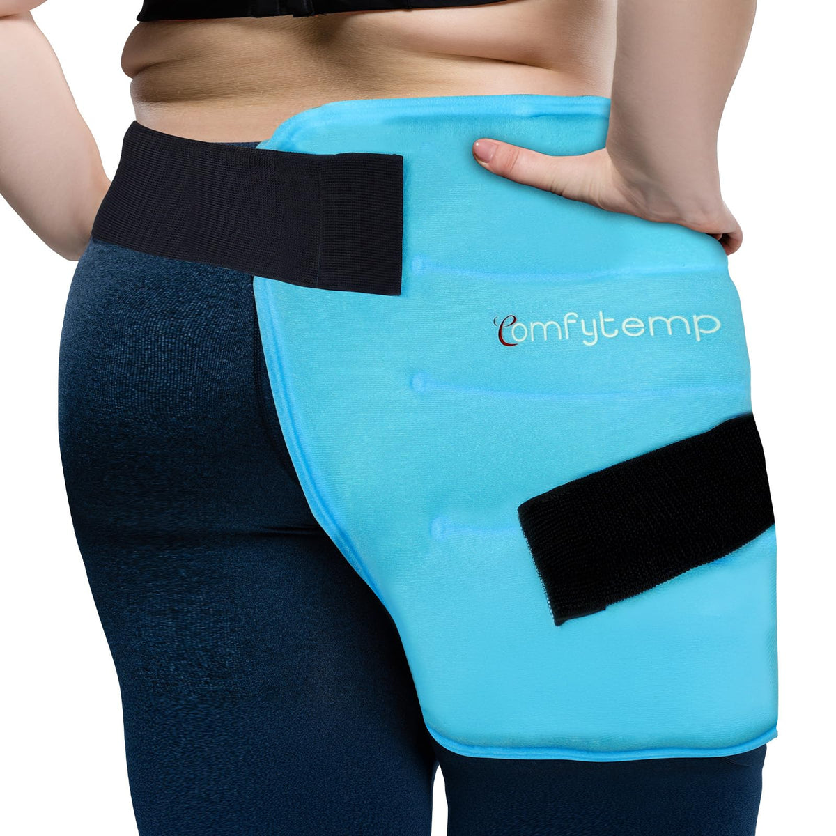 Comfytemp hanche pack gel couverture ample pour relief ciblé.