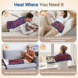 Bouillotte Comfytemp avec housse flanelle douce, confort quotidien