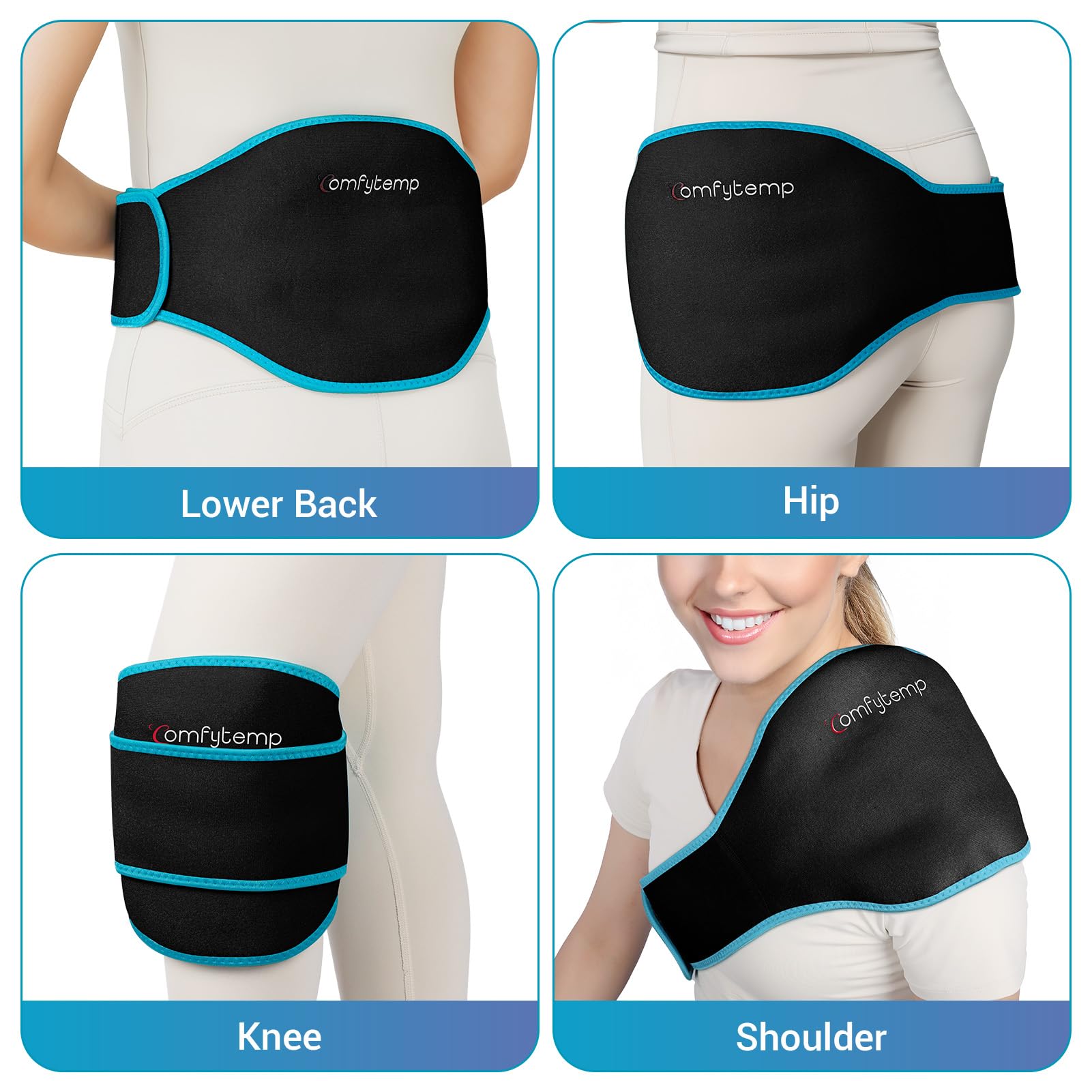 Comfytemp materiaux-sans-latex : matériaux sans latex respectueux de la peau et réutilisables