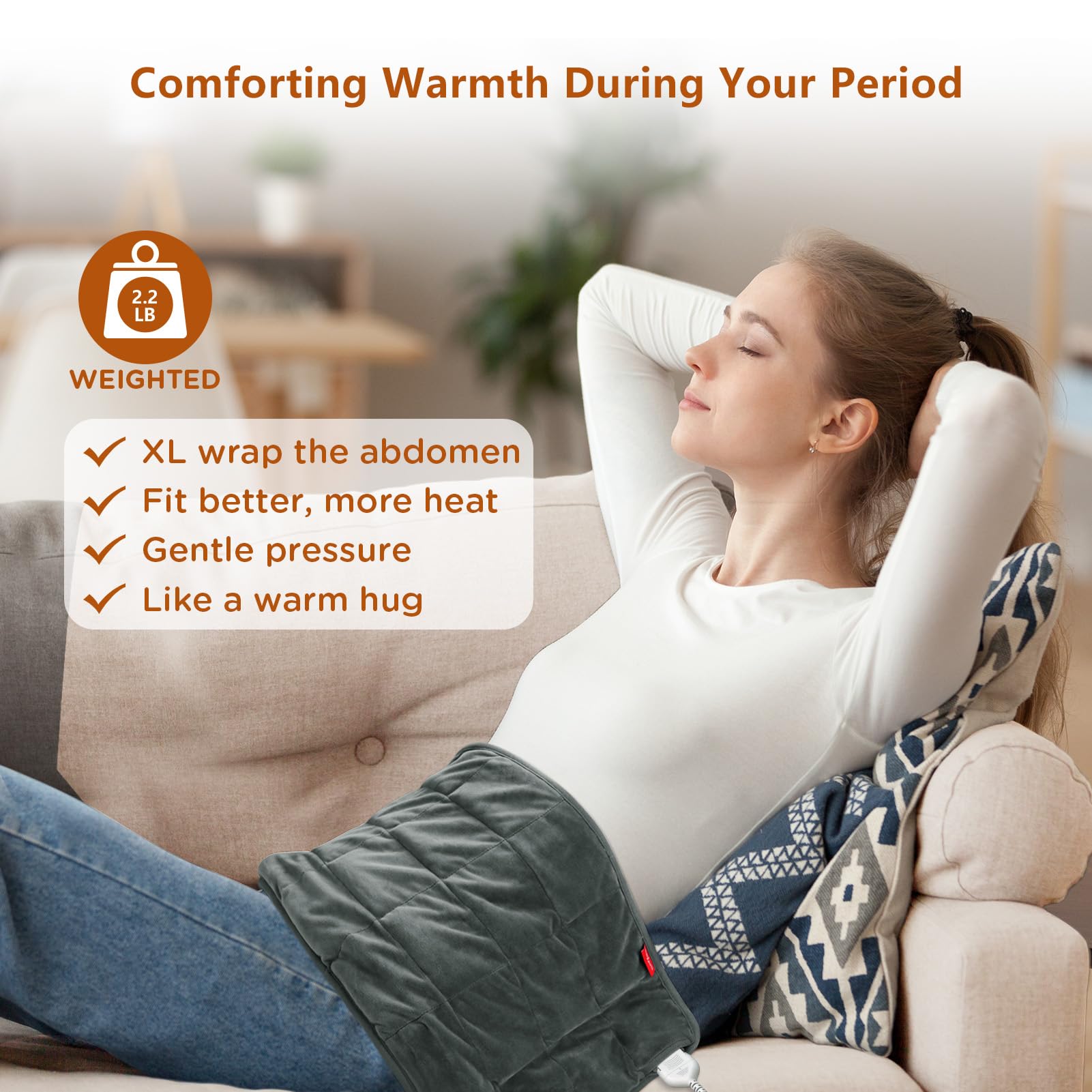 Comfytemp nuque-epaules chaleur, soutien confortable après l'effort.