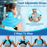 Poche de glace Comfytemp froid durable jusqu'à 30 minutes.
