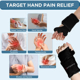 Comfytemp poignet chaud-froid attelle: maintien ajustable pour une thérapie personnalisée.