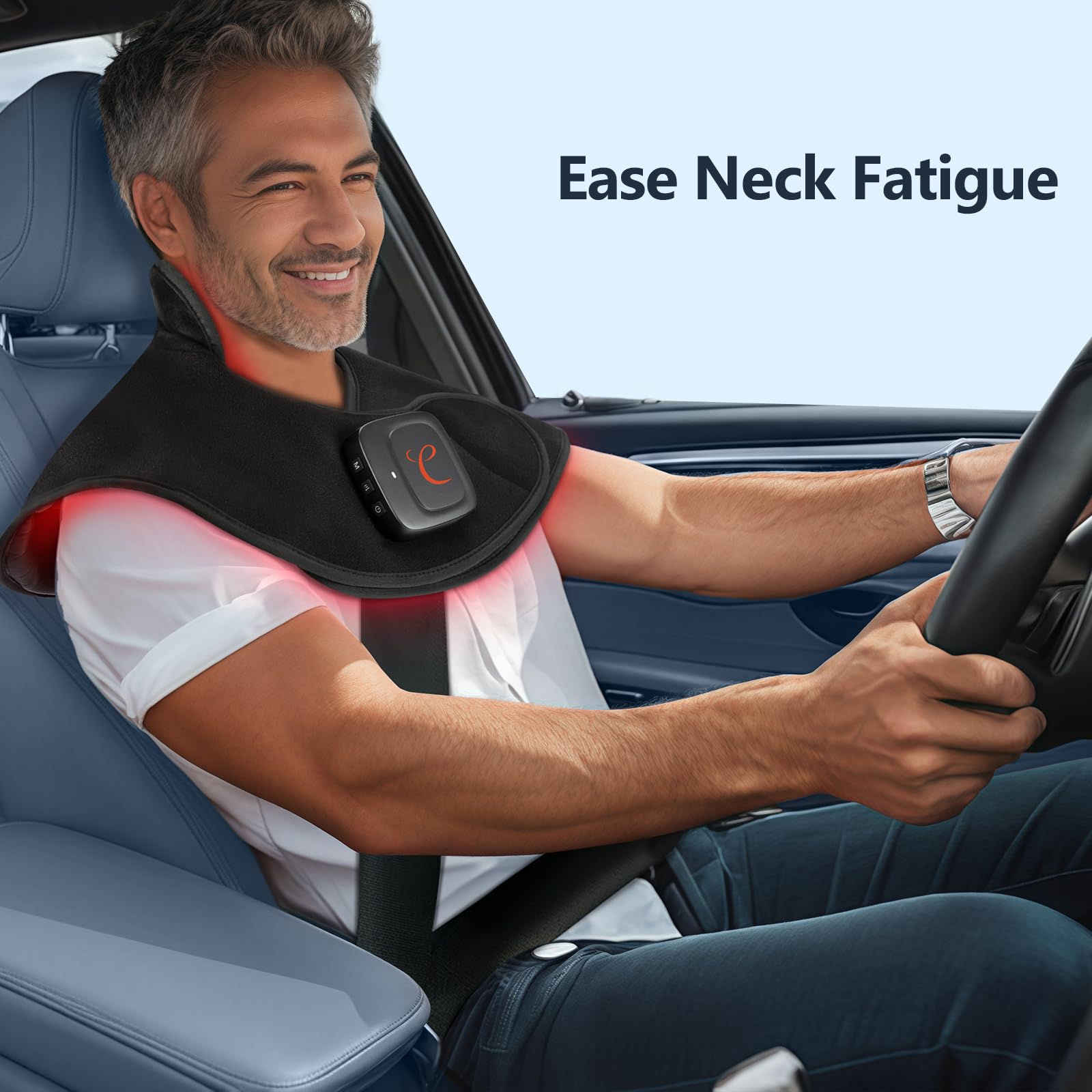 R&eacute;glage de la sangle Comfytemp pour un ajustement au cou.