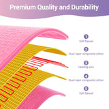 Régleurs 3 niveaux de chaleur du coussin chauffant Comfytemp pour un ajustement personnalisé.