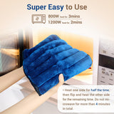 Comfytemp housse en flanelle douce enveloppe le produit pour un confort moelleux