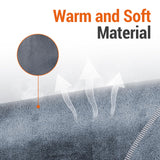 Comfytemp texture douce en flanelle pour un moment de chaleur agréable.