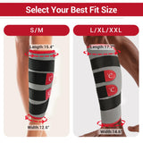 Utilisation autour du genou ou de la cuisse pour relaxation ciblée.