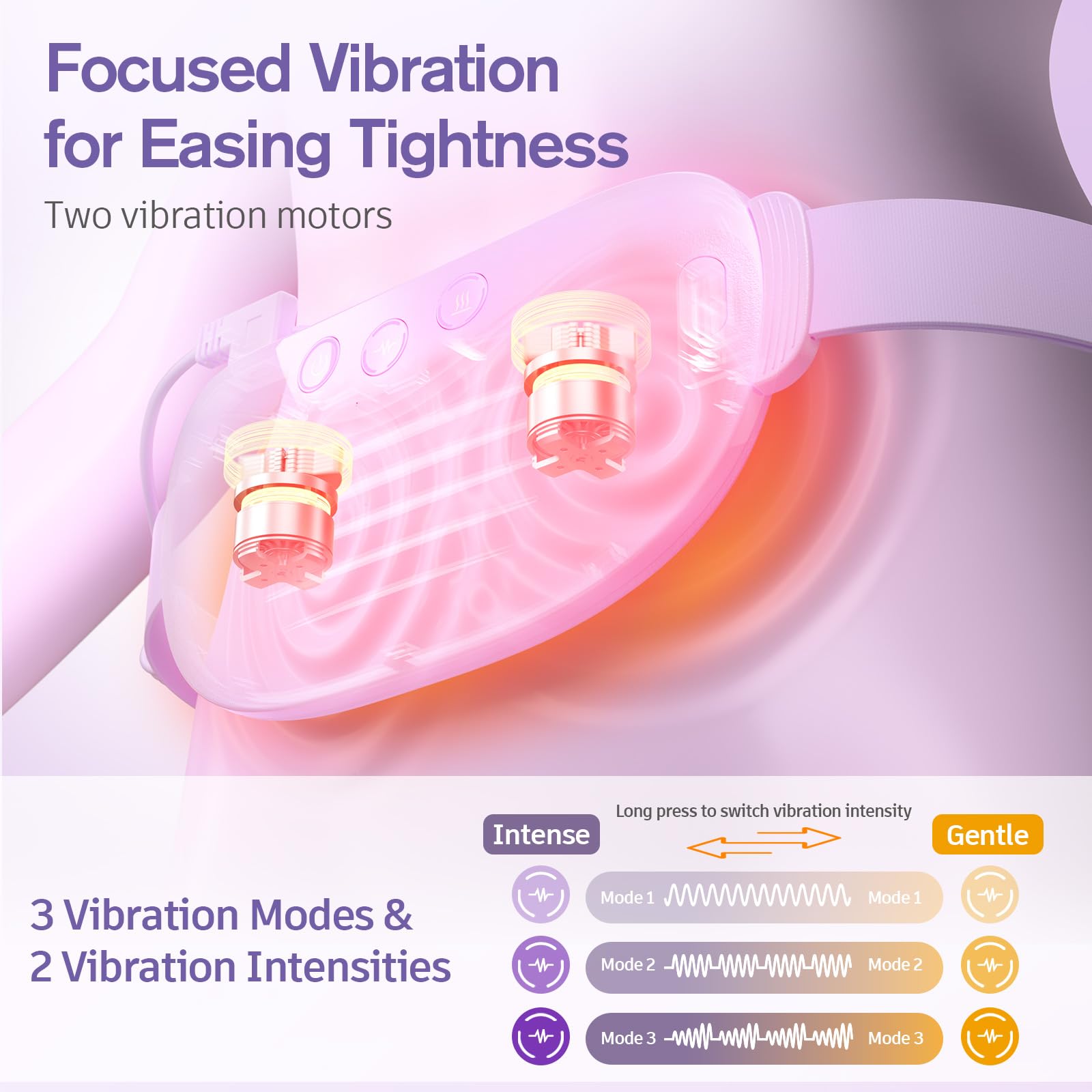 Comfytemp vibrations abdominales : massage personnalisé avec deux intensités