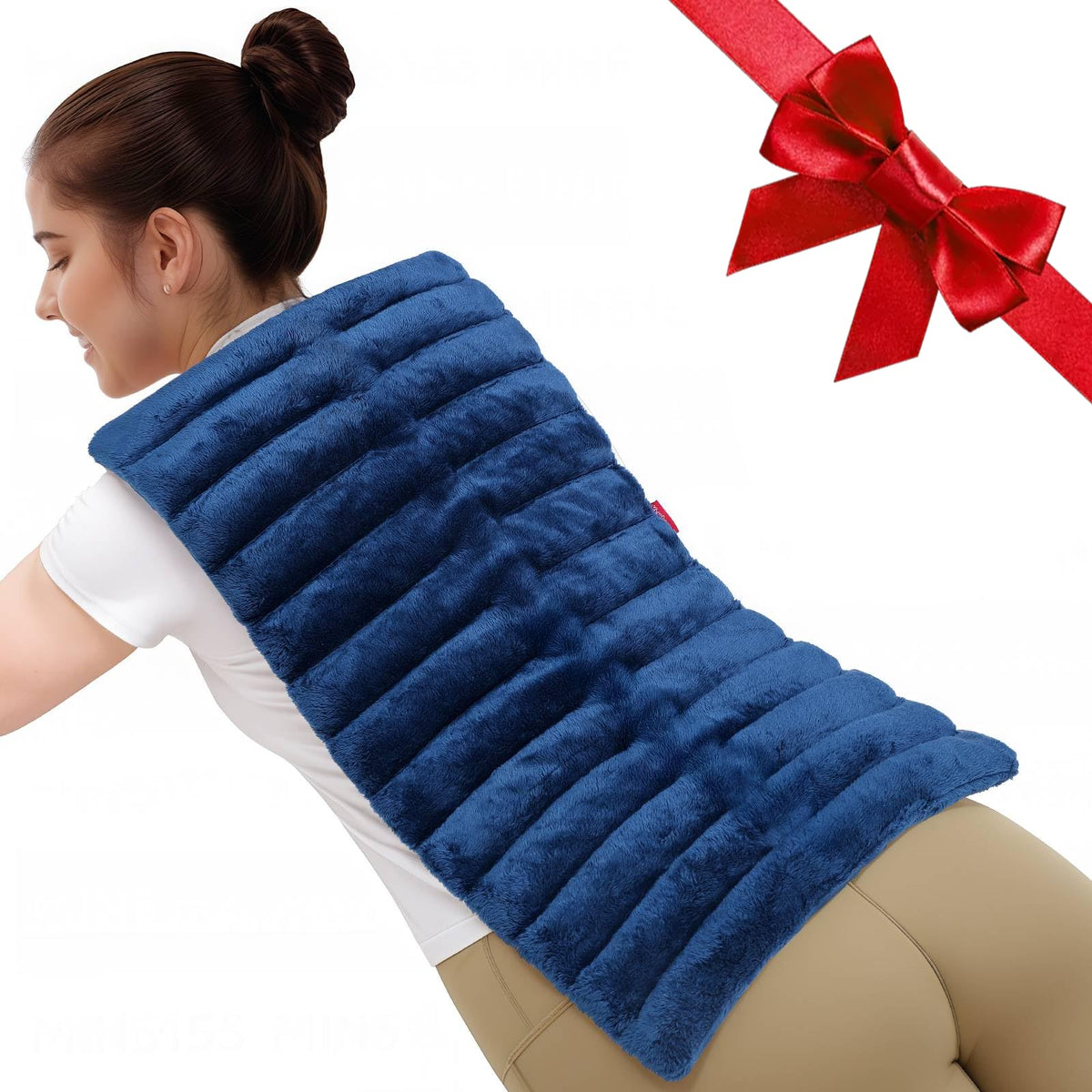 Comfytemp grande bouillotte chauffante 12x22 aperçu, chaleur enveloppante pour relaxer les muscles
