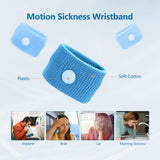 Bracelet COMFYTHERA, pression Neiguan sur le poignet, soutien possible lors du trajet.