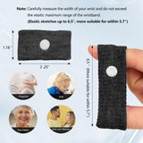 Bracelets COMFYTHERA lavables et réutilisables, adaptés aux trajets répétés