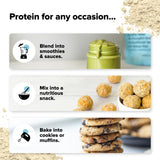 Complement Protéine Végétale Bio, guide d'utilisation dans recettes variées.