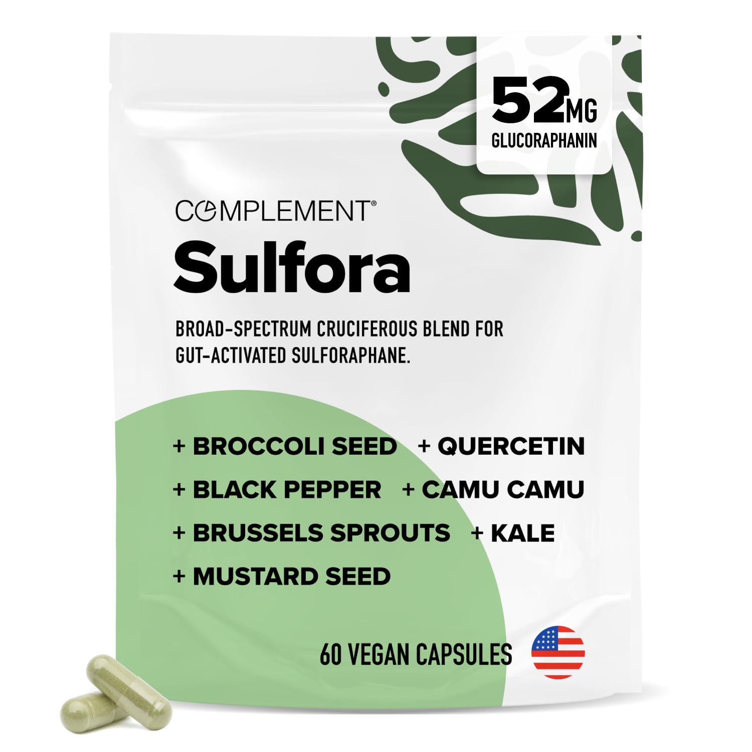 Complément Sulfora: bouteille de dosage pour un soutien détox potentiel au quotidien.