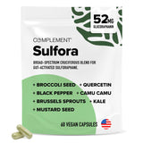 Complément Sulfora: bouteille de dosage pour un soutien détox potentiel au quotidien.