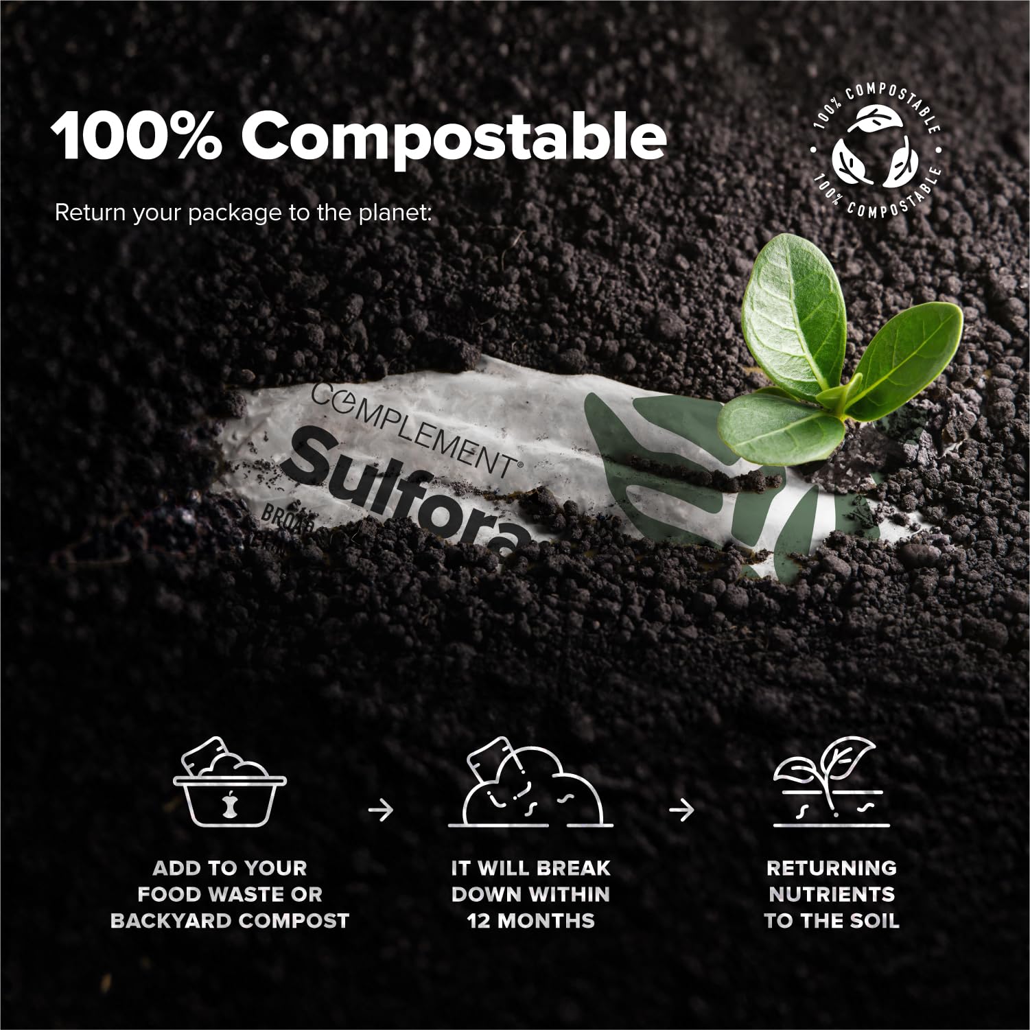 Complément Sulfora: tests en laboratoire tiers garantissant la pureté des ingrédients.