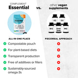 Gélules D3 et K2 de Complement pour os et vitalité.