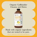 Complete Natural Gallbladder Complete souligne le curcuma pour sa couleur et ses usages potentiels.