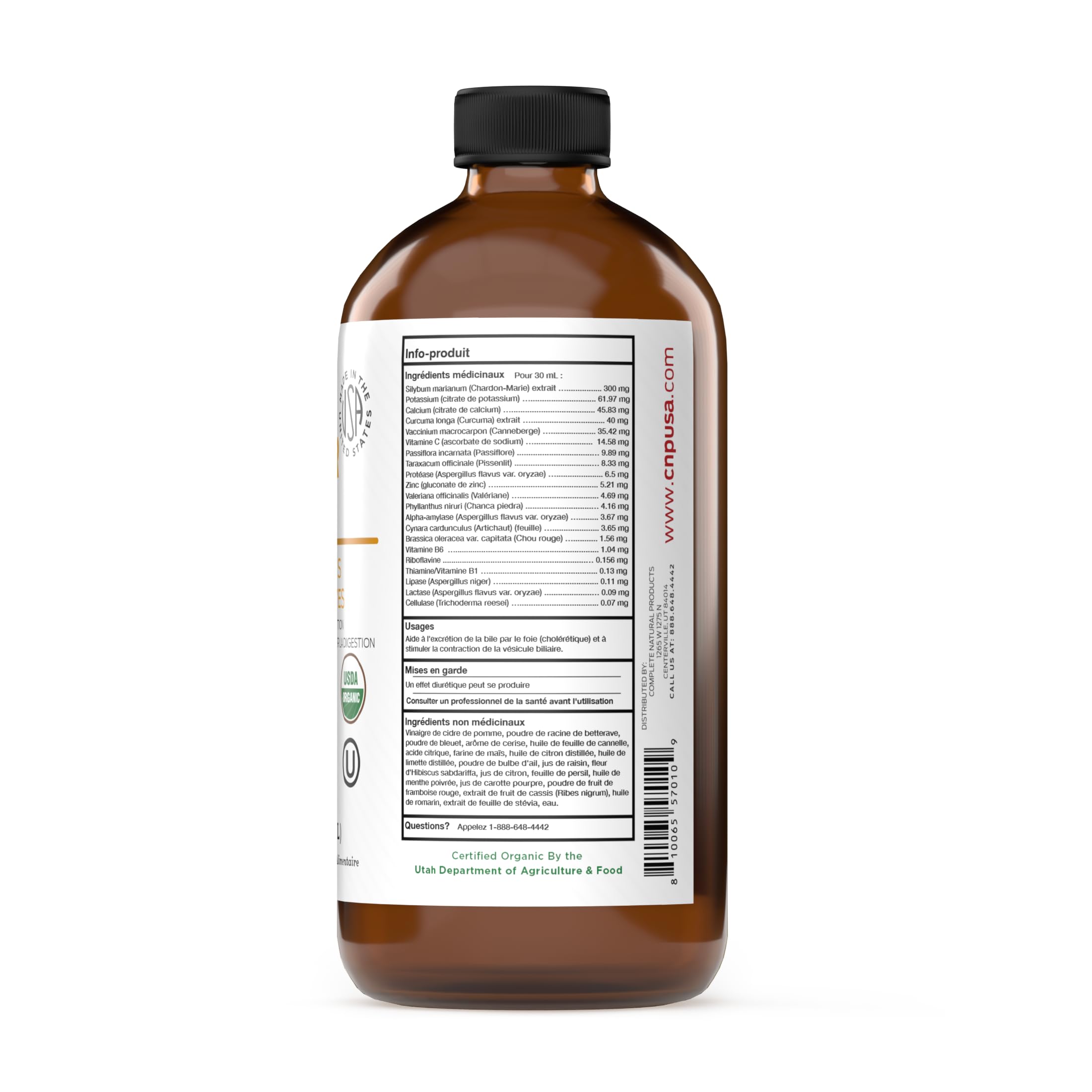 Complete Natural Gallbladder Complete présente les enzymes digestives pour améliorer le confort digestif.