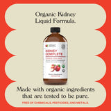 Complete Natural Kidney Complete, format 12oz, pratique à emporter et stocker.
