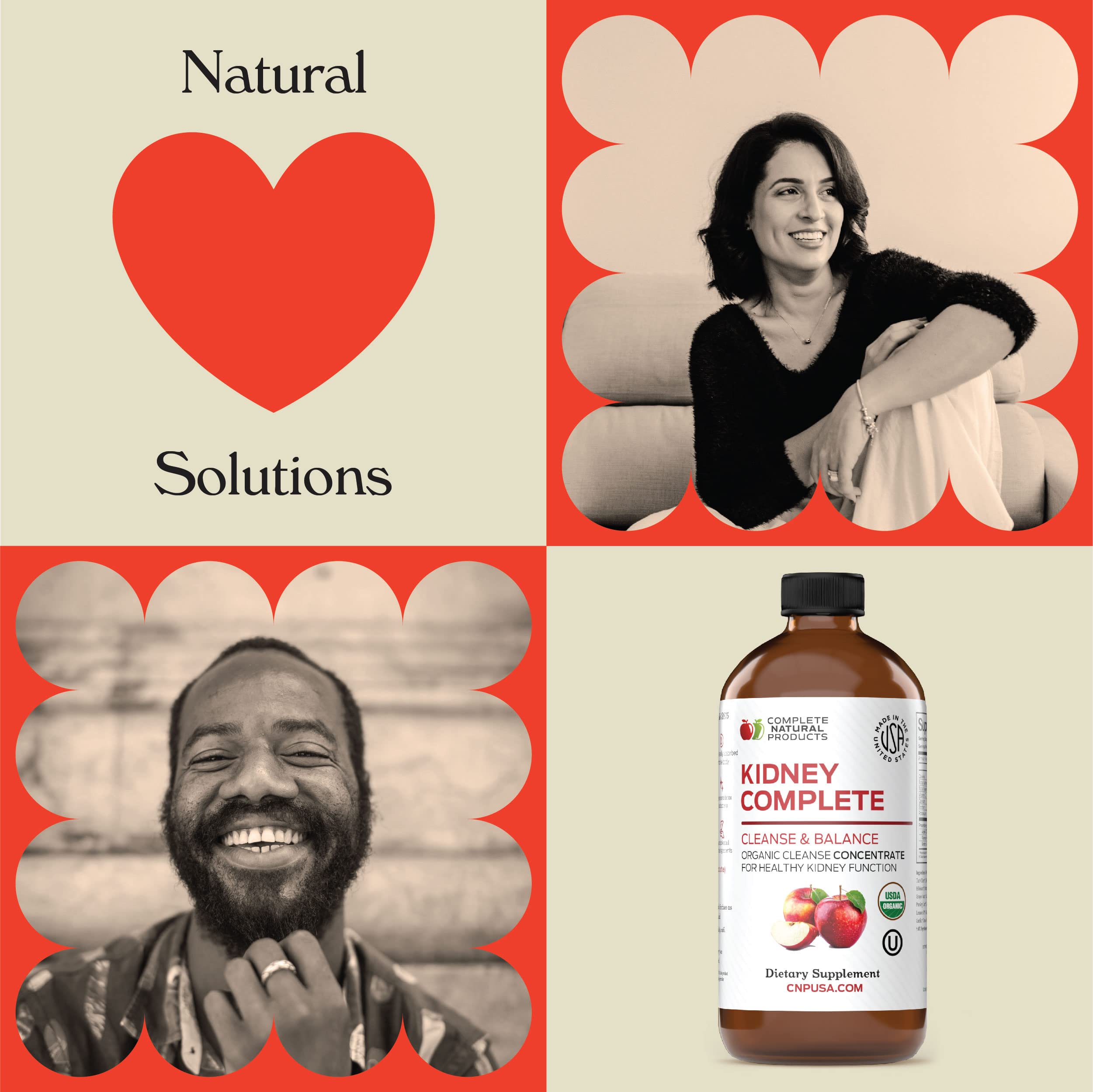 Complete Natural Kidney Complete, doseur pratique, assure un dosage précis.
