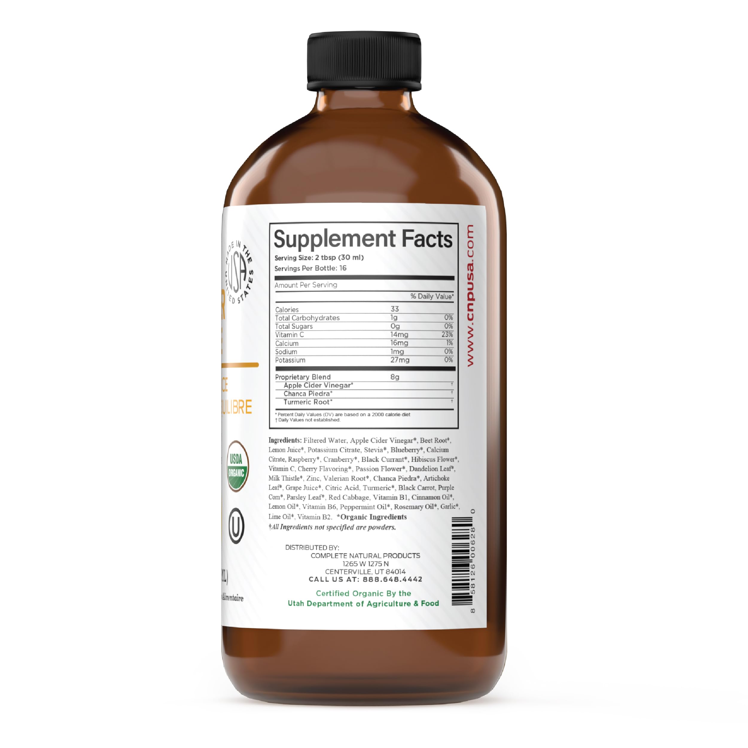 Complete Natural Products absorption-rapide: liquide facile à mélanger avec eau ou jus.