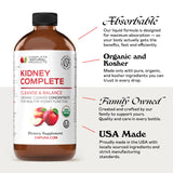 Complete Natural Products Kidney Complete: citron frais dans la bouteille.