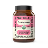 Complete Natural Products D Mannose 520 mg – capsules pour soutien potentiel de la santé urinaire.