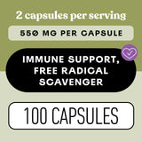 Complete Natural Products – capsule vegan sans fillers pour un extrait d'olivier pur.