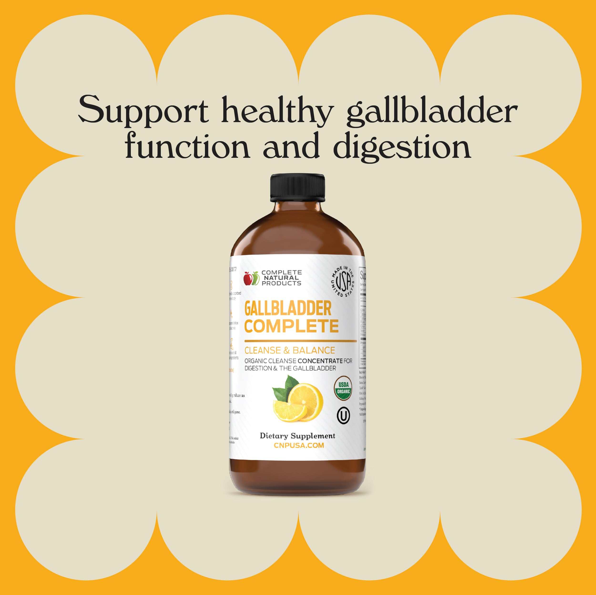 Complete Natural Products: enzymes digestives et chardon-Marie pour aider la digestion.