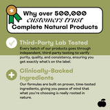 Complete Natural Products – format pratique pour l'apport quotidien d'extrait d'olivier.