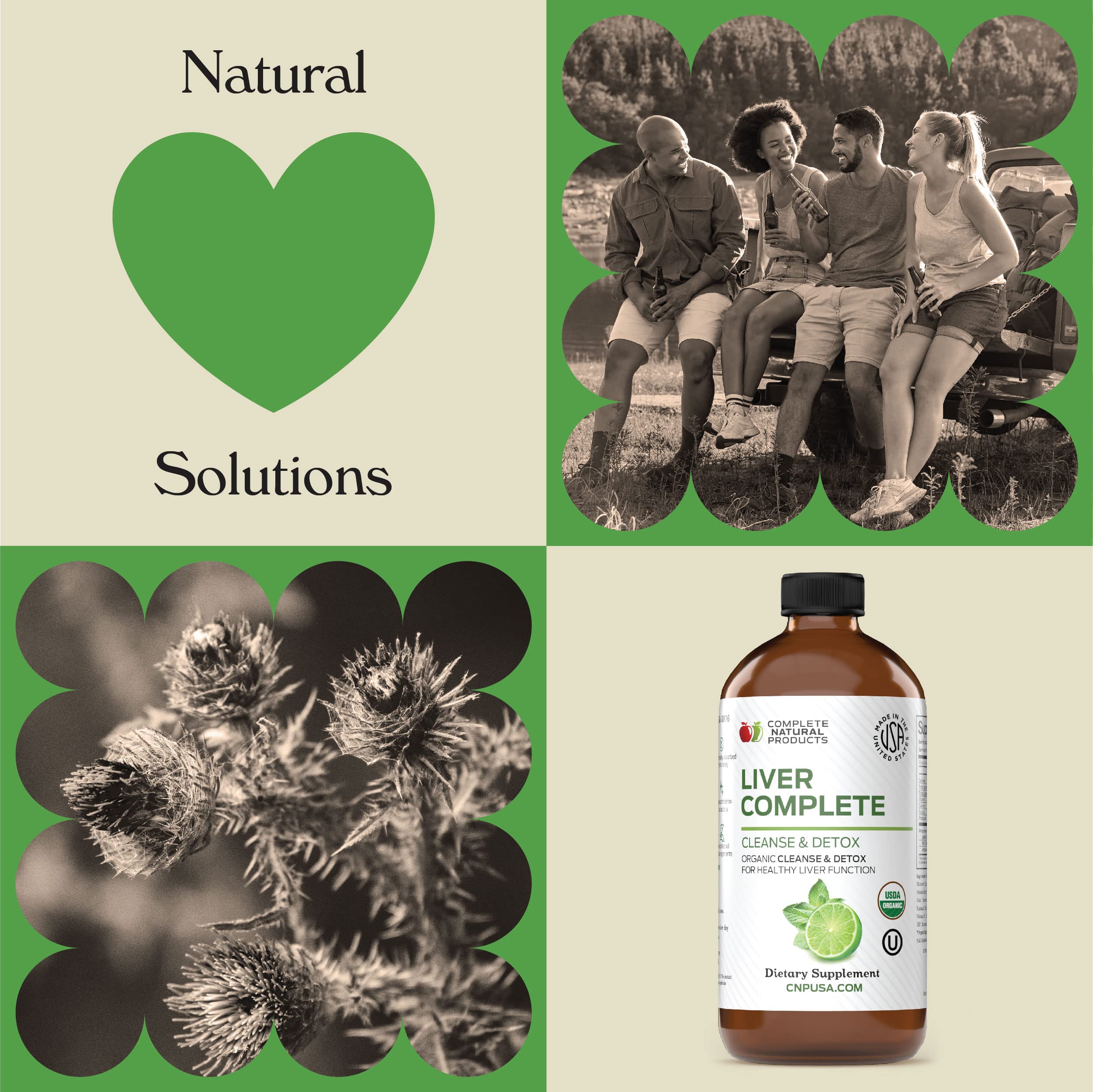 Complete Natural Products Liver Complete: ingrédient phyllanthus-nururi présenté.