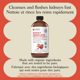Ingrédients naturels: vinaigre de cidre, citron et chanca piedra pour détox légère.