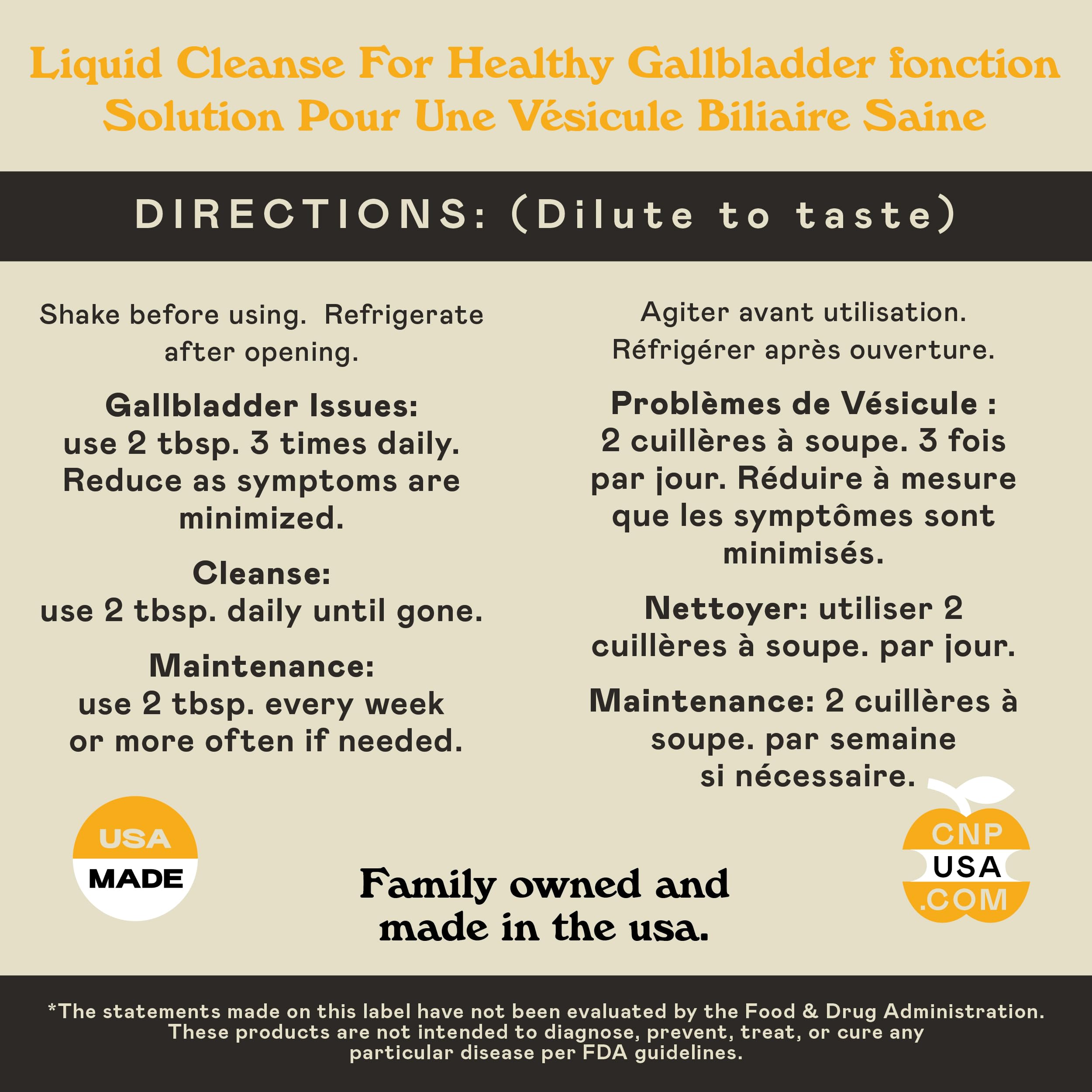 Complete Natural Products melange vinaigre-pomme, soutien digestif pratique.