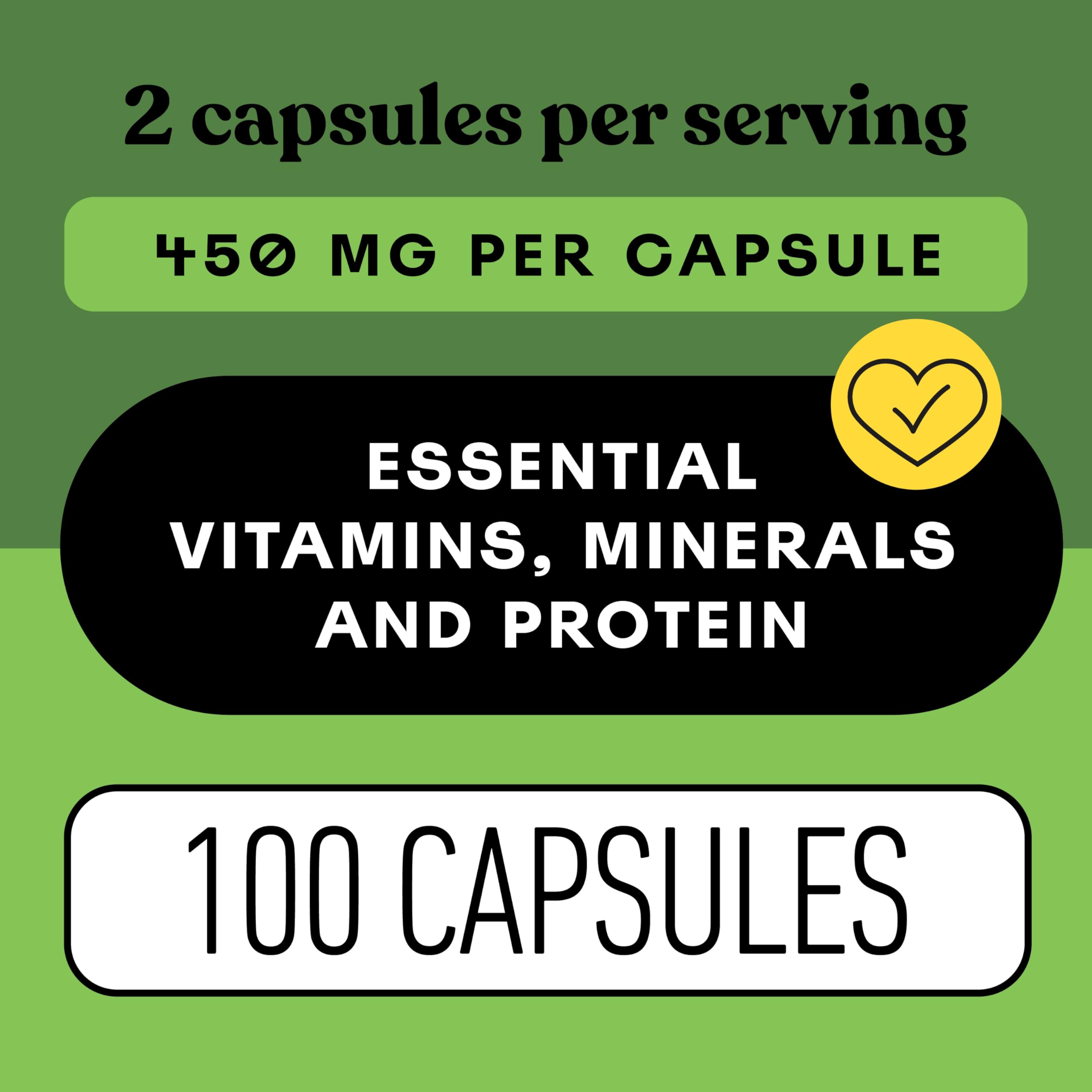 Complete Natural Products Poudre d'alfalfa organique – poudre verte riche en micronutriments.