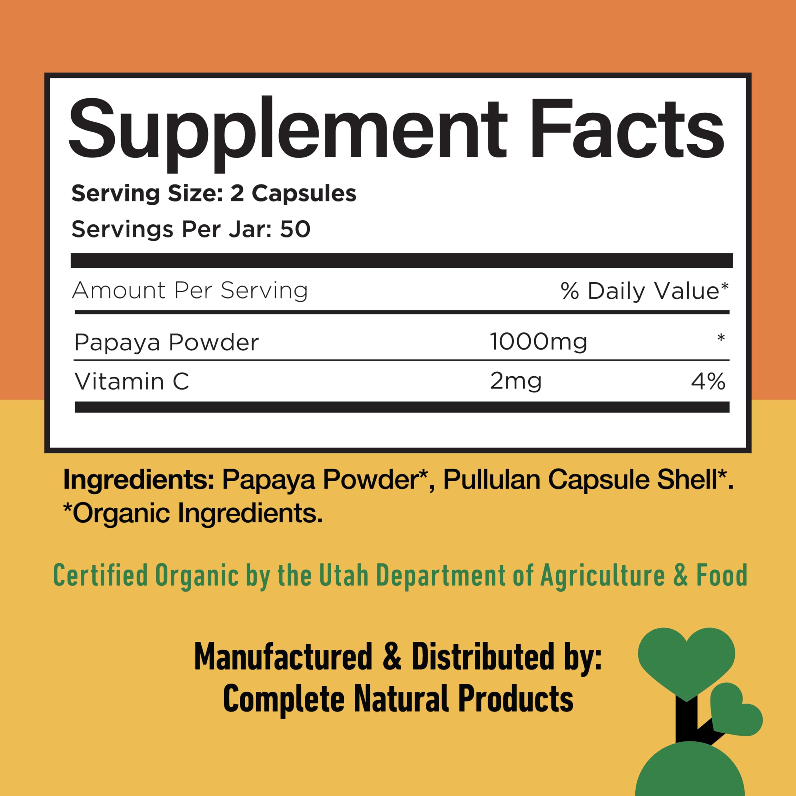 Complete Natural Products - produit fabriqué aux États‑Unis selon normes élevées.