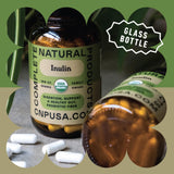 Utilisation avec yaourt: Complete Natural Products Inuline Capsules 520mg, facile à incorporer