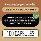 Complete Natural Products: poudre de curcuma biologique prête à être appréciée.