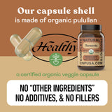 Complete Natural Products: racine de curcuma pure affichée pour usage quotidien.