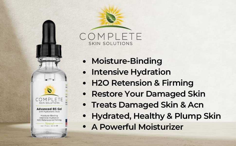 Application matin du Gel B5 Avancé pour nourrir le cou et le décolleté.