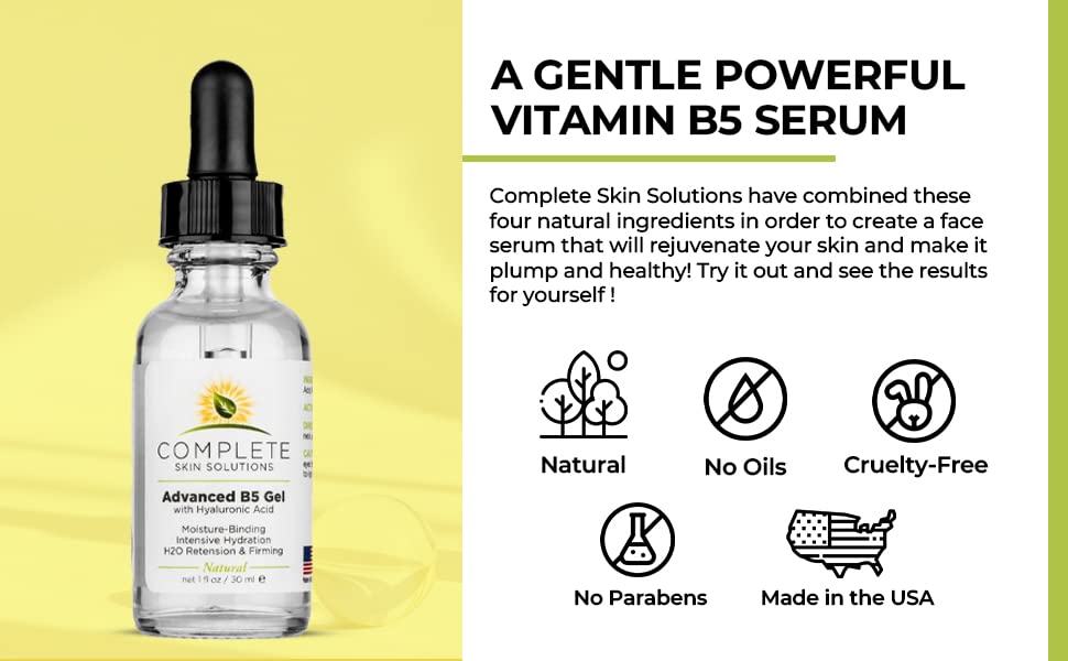 Sérum B5 Avancé adapté aux peaux sensibles COMPLETE SKIN SOLUTIONS.