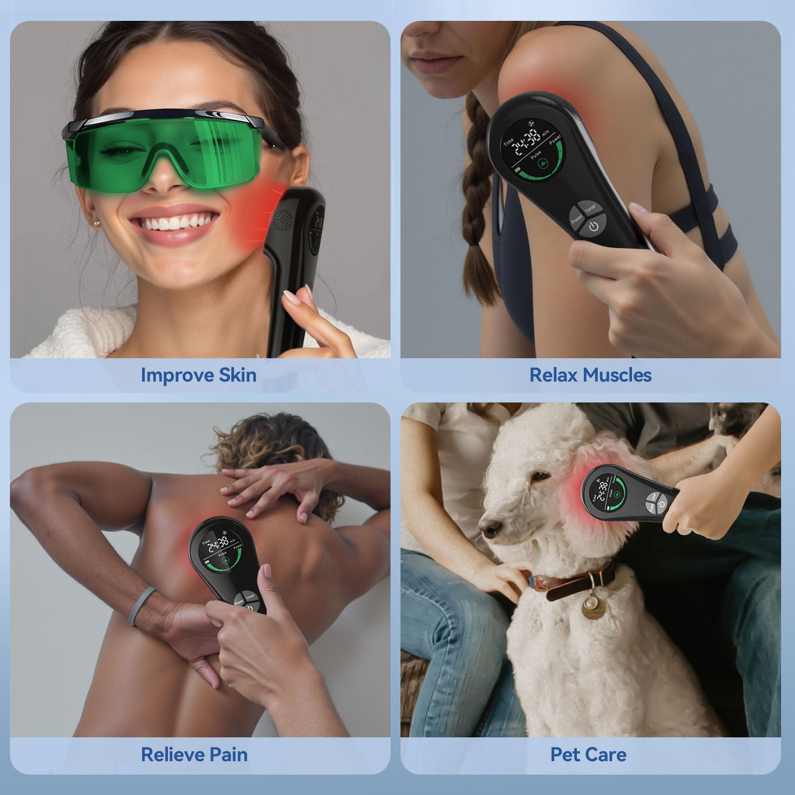 COMSYNC lunettes protectrices incluses pour une utilisation sécurisée.