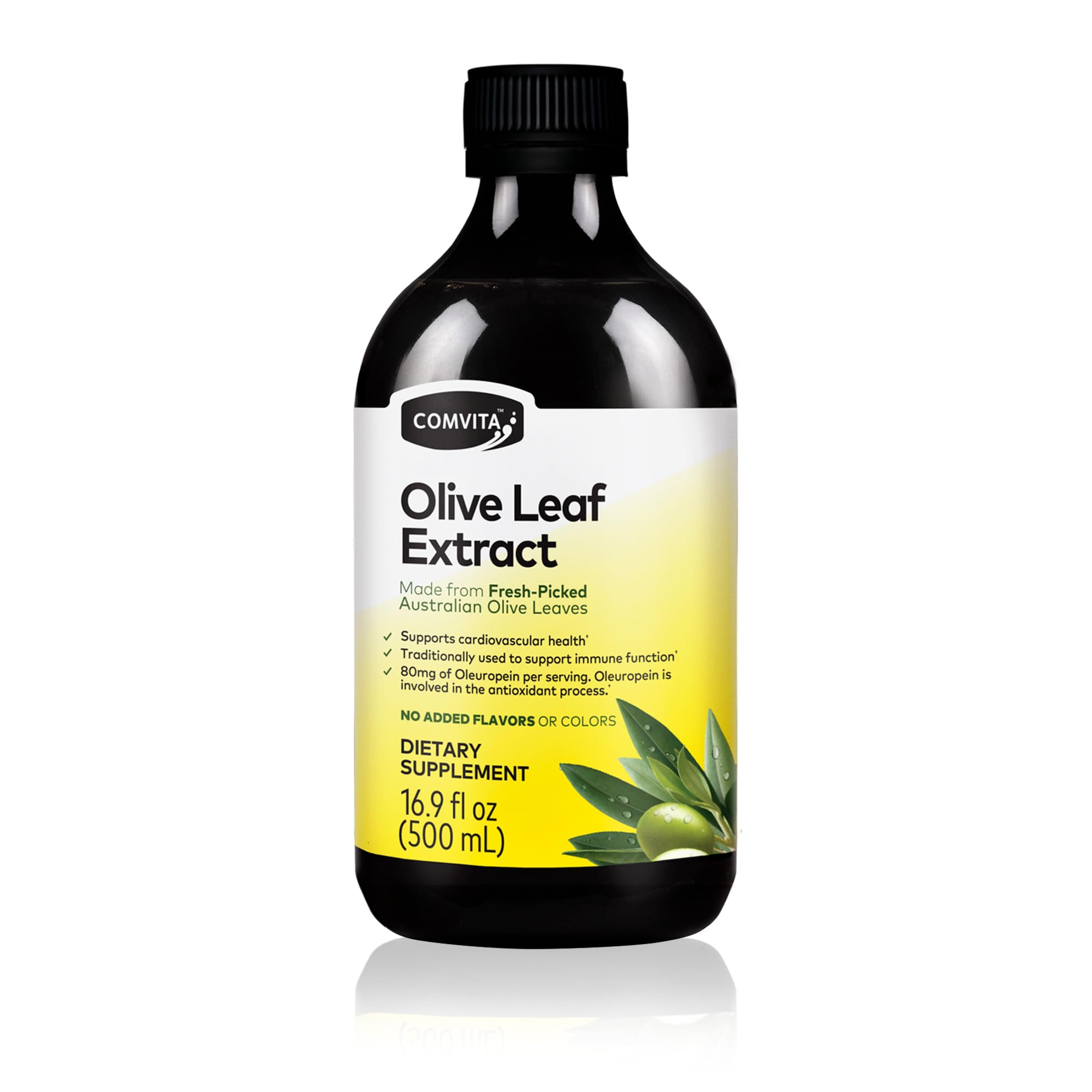 COMVITA Extrait Feuille Olive – bouteille liquide prête à l’emploi pour le bien-être