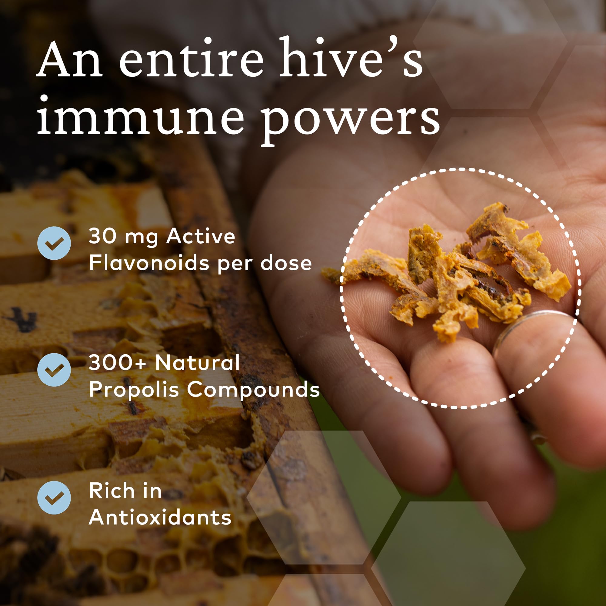 Propolis Comvita, gouttes pour gorge apaisante et formule sans alcool.