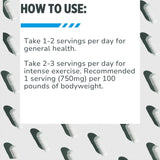 Gélules CON-CRET Creatine HCl faciles à avaler, soutien énergétique quotidien.