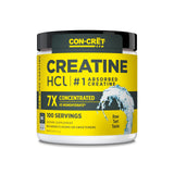 CON-CRET Créatine HCl dans la bouteille, énergie potentielle pour muscles et cerveau.
