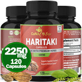 Cona Nature Haritaki gélules en bouteille, soutien potentiel du système immunitaire.